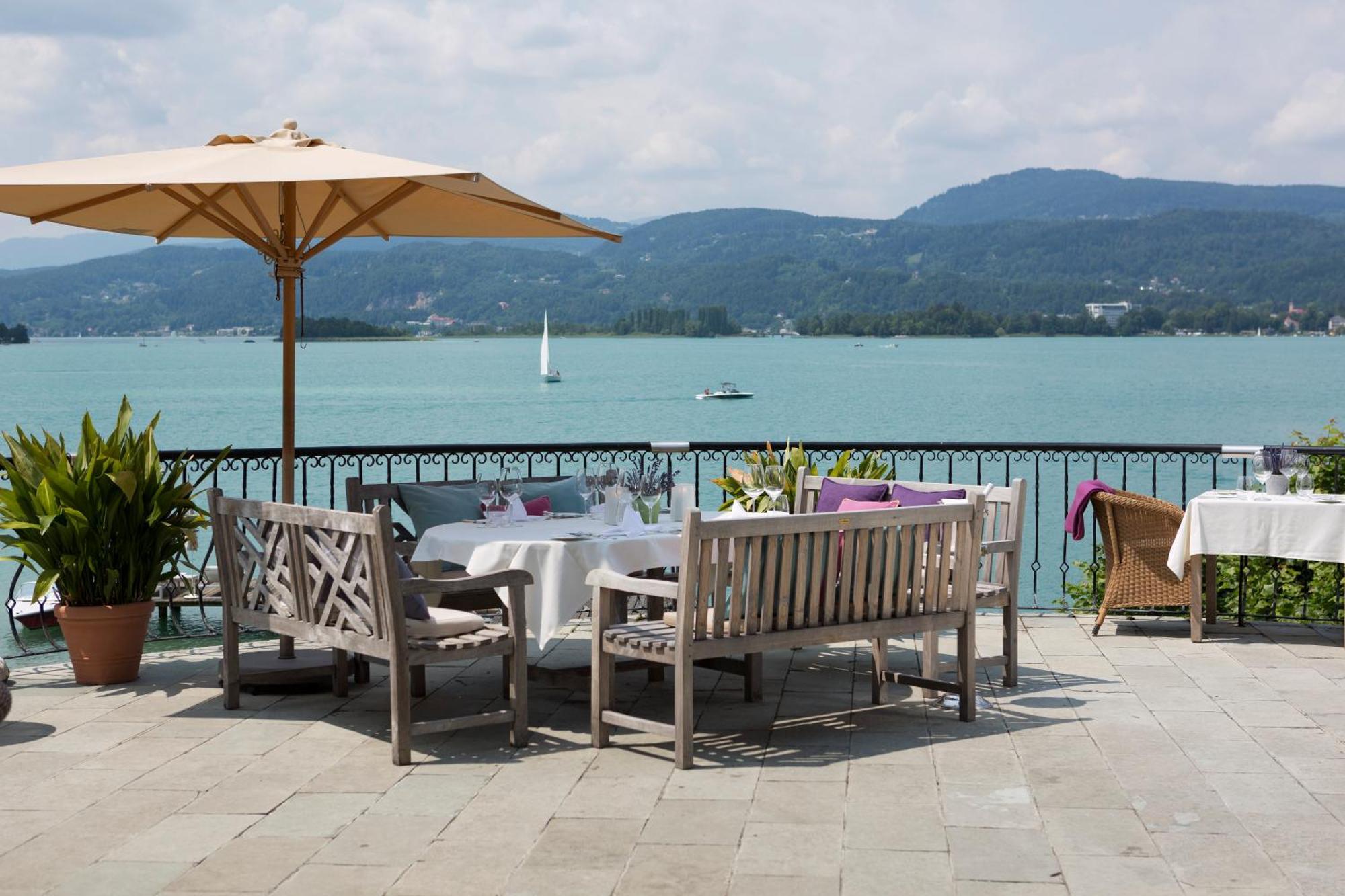 Hotel Linde มาเรียเวิร์ท ภายนอก รูปภาพ