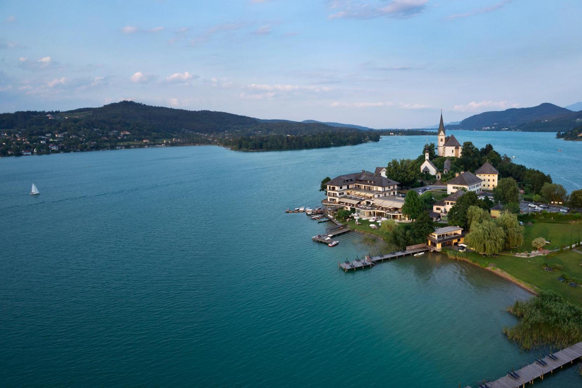 Hotel Linde มาเรียเวิร์ท ภายนอก รูปภาพ