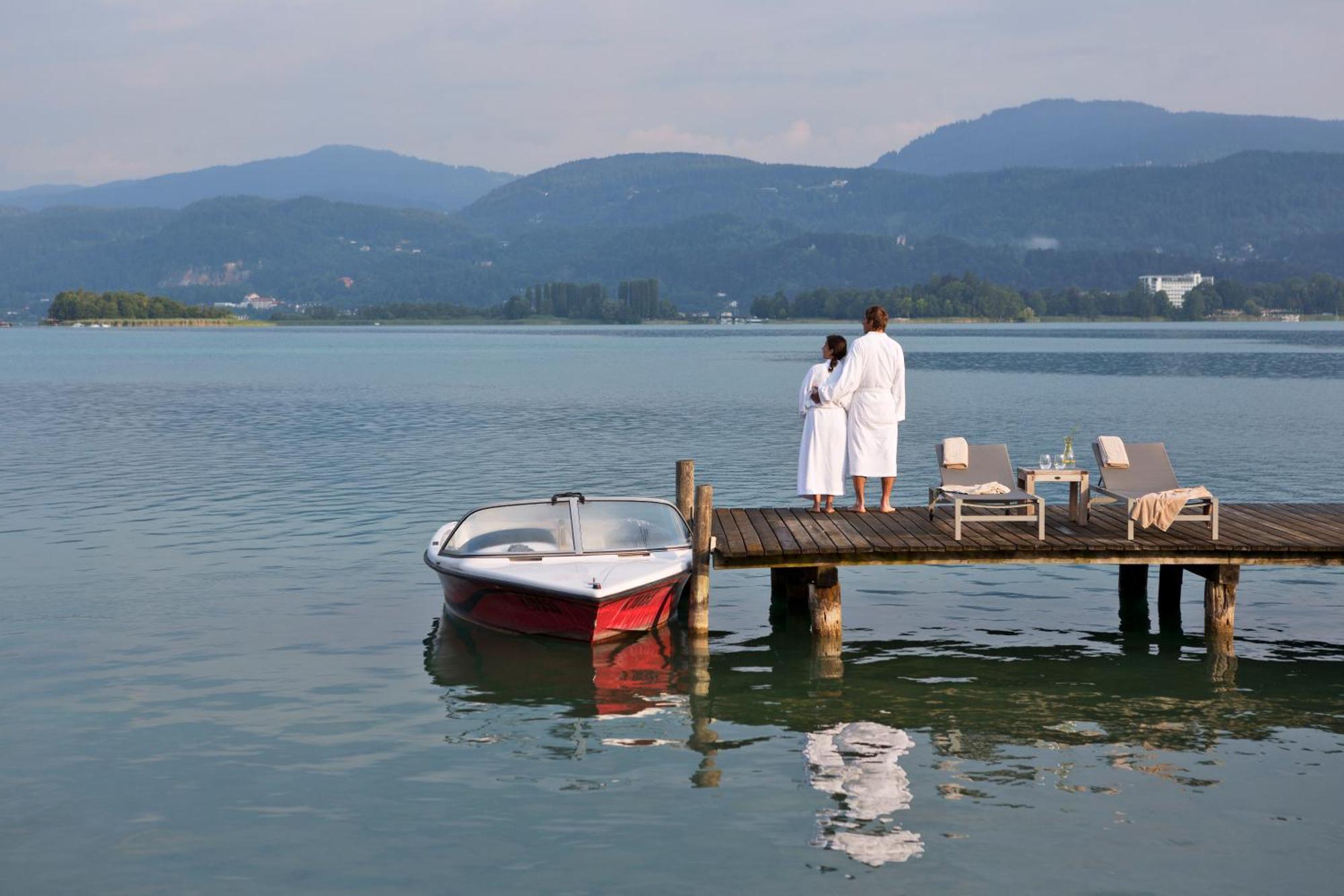 Hotel Linde มาเรียเวิร์ท ภายนอก รูปภาพ