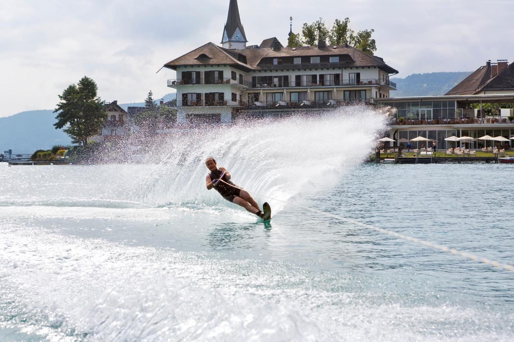 Hotel Linde มาเรียเวิร์ท ภายนอก รูปภาพ