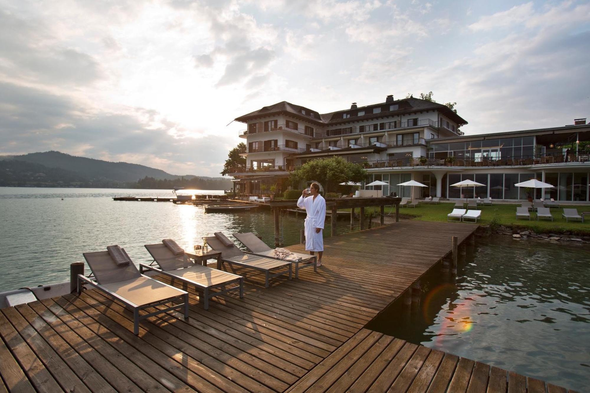 Hotel Linde มาเรียเวิร์ท ภายนอก รูปภาพ